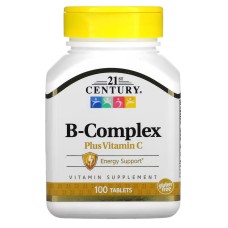 21st Century B-Complex Plus Vitamin C 100 tabs