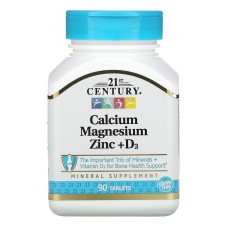 21st Century Cal Mag Zinc D3 90 tabs