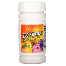 21st Century Zoo Friends Childrens Multivitamin 60 tabs