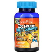 21st Century Zoo Friends Multi Gummies Plus Extra C 60 gummies