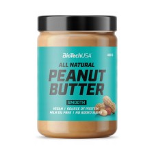 Biotech USA All Natural Peanut Butter Smooth 400 g 