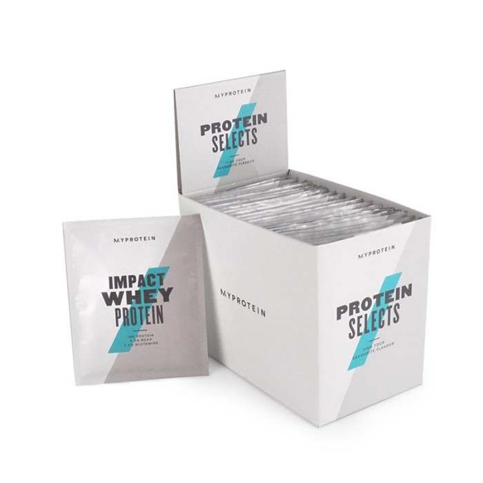 Myprotein Whey Protein Selects Box 20 x 25 грам, пробники із 10 смаків