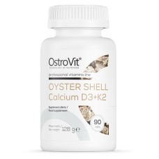 OstroVit Oyster Shell Calcium D3 + K2 90 tabs