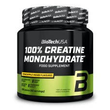 Biotech USA 100% Creatine Monohydrate 300 грам, моногідрат креатину