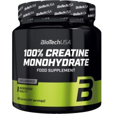 Biotech USA 100% Creatine Monohydrate 500 грам, моногідрат креатину