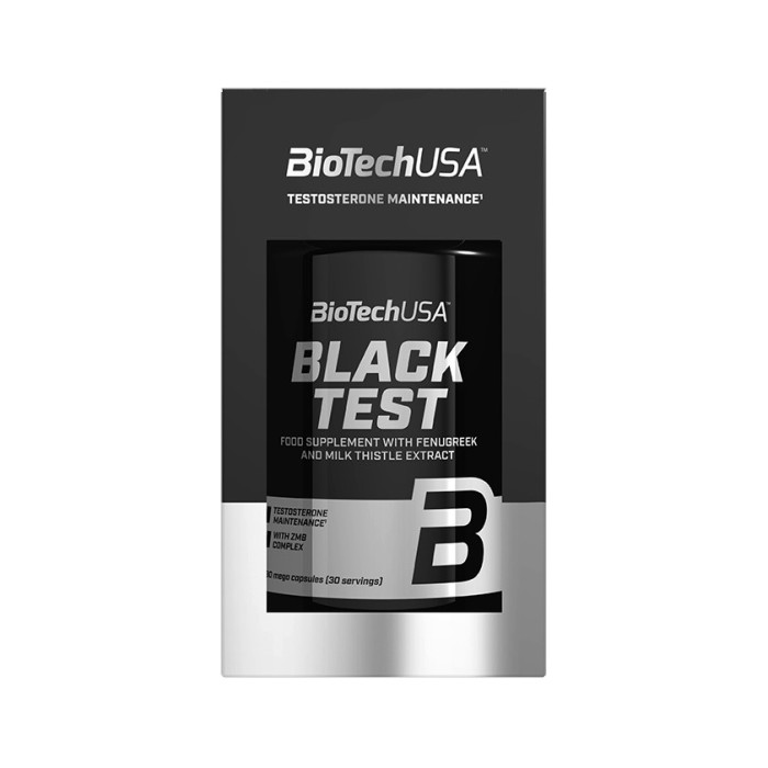 Biotech USA Black Test 90 капсул, комплекс рослинних екстрактів, вітамінів, мінералів, амінокислот