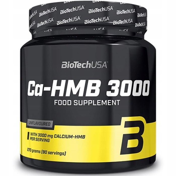 Biotech USA CA-HMB 3000 270 грам, кальцій-β-гідроксі-β-метилбутират