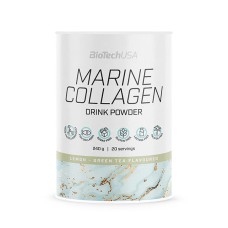 Biotech Usa Marine Collagen Drink Powder 240 g Лимон-зелений чай