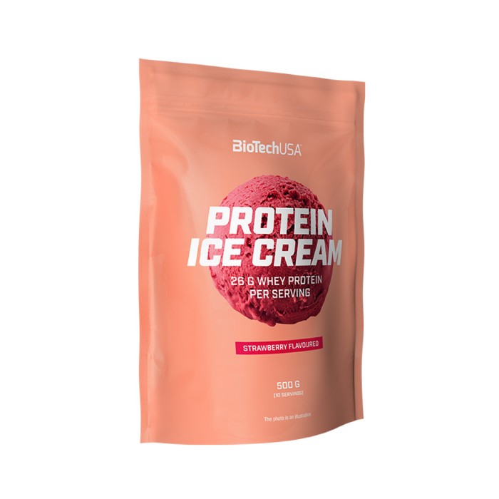 Biotech USA Protein Ice Cream 500 грам, протеїнове морозиво