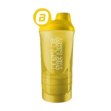 Biotech USA Wave + Shaker 3 in 1 600 ml Don't be the limit Жовтий