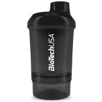 Biotech USA Shaker Wave + Nano 300 ml Чорний