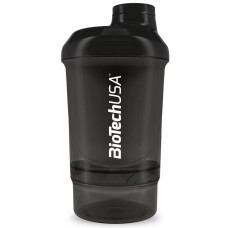 Biotech USA Shaker Wave + Nano 300 ml Чорний