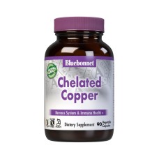 Bluebonnet Nutrition Chelated Copper 90 caps