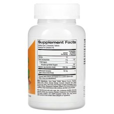 California Gold Nutrition Kids Chewables Vitamin C Orange 90 вегетаріанських таблеток, вітамін С, та комплекс цитрусових біофлавоноїдів