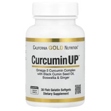 California Gold Nutrition Curcumin UP 30 softgels