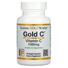 California Gold Nutrition Gold C Vitamin C 1000 mg 60 caps