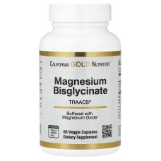 California Gold Nutrition Magnesium Bisglycinate 60 caps 