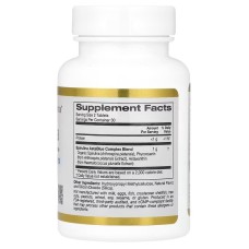 California Gold Nutrition Spirulina Asta Blue Complex 60 таблеток - комплекс AstaBlue зі спіруліною