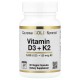 California Gold Nutrition Vitamin D3 + K2 60 caps
