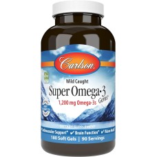 Carlson Super Omega-3 1200 mg 180 softgels