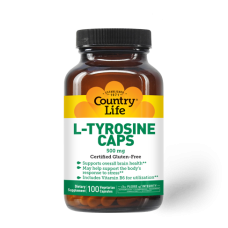 Country Life L-Tyrosine 500 mg 100 caps