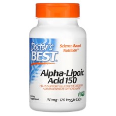 Doctor's Best Alpha Lipoic Acid 150 mg 120 caps