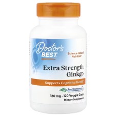Doctor's Best Extra Strength Ginkgo Biloba 120 mg 120 caps