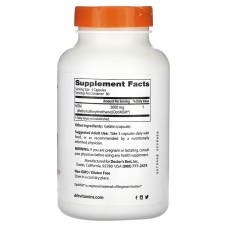 Doctor's Best MSM with OptiMSM 1000 mg 180 капсул, метилсульфонілметан