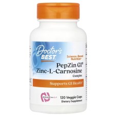 Doctor's Best PepZin Zinc-L-Carnosine 120 caps