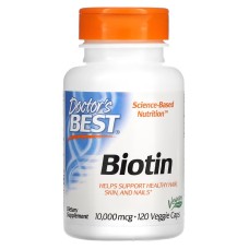 Doctor's Best Biotin 10000 mcg 120 caps
