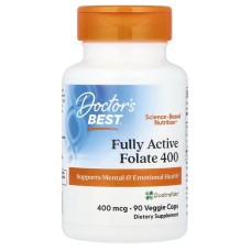 Doctor's Best Fully Active Folate 400 mcg 90 caps