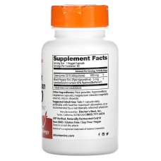  Doctor's Best CoQ10 100 mg with BioPerine 60 веганських капсул, коензим Q10 з екстрактом чорного перцю