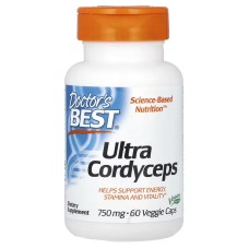 Doctor's Best Ultra Cordyceps 750 mg 60 caps