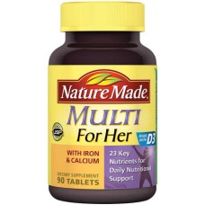 Nature Made Multi for Her With Iron & Calcium 90 tabs