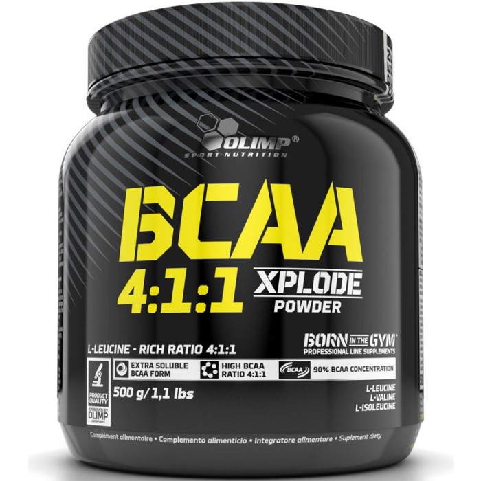 OLIMP BCAA Xplode 4:1:1 Powder 500 грам, бцаа 4:1:1