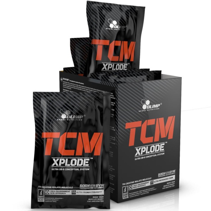 Olimp Tcm Xplode 220 грам, трікреатін малат