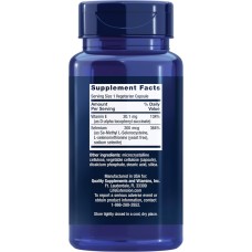 Life Extension Super Selenium Complex 200 mcg & Vitamin E 100 капсул, селен з вітаміном E