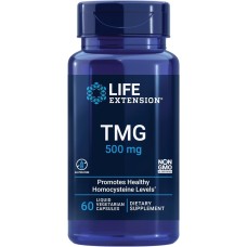 Life Extension TMG 500 mg 60 liquid veg caps 