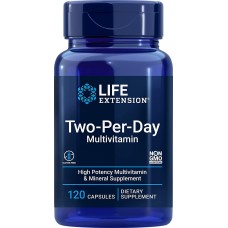 Life Extension Two-Per-Day Multivitamin 120 caps