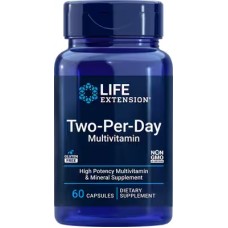 Life Extension Two-Per-Day Multivitamin 60 caps