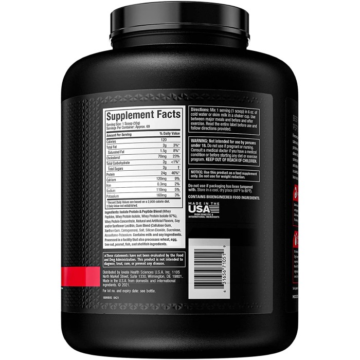 Muscletech Nitro Tech 100% Whey Gold 2.51 кг, пептиди і ізолят сироваткового протеїну
