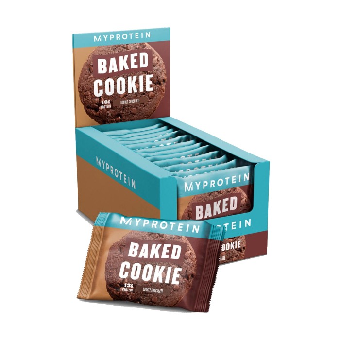 Myprotein Baked Cookie Protein 75 грам, домашнє протеїнове печиво подвійний шоколад