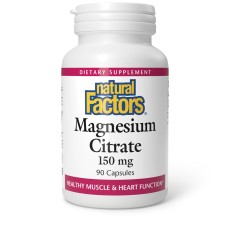 Natural Factors Magnesium Citrate 150 mg 90 caps