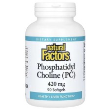 Natural Factors Phosphatidyl Choline 420 mg 90 softgels