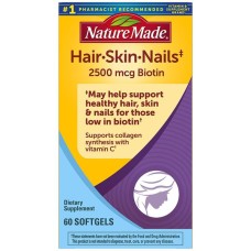 Nature Made Hair Skin Nails 60 softgels