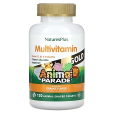 Nature's Plus Animal Parade Gold 120 tabs Апельсин
