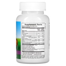 Nature's Plus Animal Parade Kids Immune Booster 90 таблеток, жувальна добавка для зміцнення імунітету у дітей, зі смаком тропічних ягід