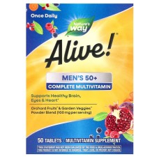 Nature's Way Alive! Men's 50+ Complete Multivitamin 50 tabs