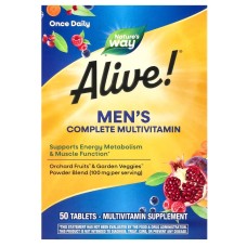 Nature's Way Alive! Men's Complete Multivitamin 50 tabs