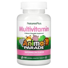 Nature's Plus Multi-Vitamin & Mineral Animal Parade 180 tabs Кавун